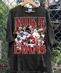 Vintage 90s Graphic Style Mike Evans T-Shirt - Mike Evans Sweatshirt - Retro American Football Tee For Man and Woman