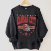 Kansas City Vintage Football Shirt, Vintage Style Kansas City Football Crewneck Sweatshirt