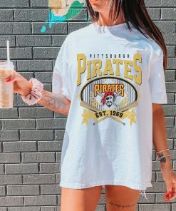 Vintage Pittsburgh Pirates EST 1969 Shirt, Pittsburgh Pirates Shirt, Pittsburgh Baseball Shirt