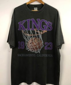 Sacramento Basketball Vintage Shirt, Kings 90s Basketball Graphic Tee Sweatshirt