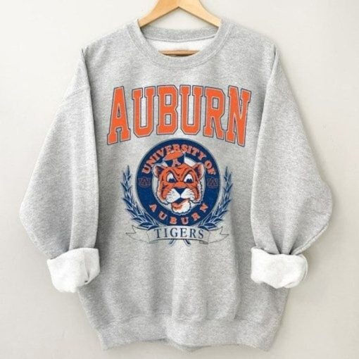 Vintage NCAA Auburn Football Sweatshirt  T-shirt, Auburn Tigers Shirt, University Of Auburn Tigers Shirt