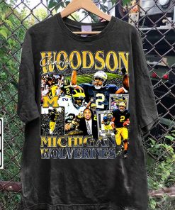 Vintage 90s Graphic Style Charles Woodson TShirt - Charles Woodson Sweatshirt - Retro American Football Tee For Man and