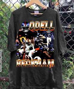 Vintage 90s Graphic Style Odell Beckham TShirt - Odell Beckham Jr Sweatshirt - Retro American Football Tee For Man and