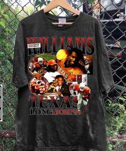 Vintage 90s Graphic Style Ricky Williams T-Shirt - Ricky Williams Hoodie - Retro American Football Tee For Man and Woman