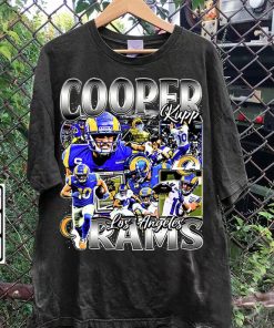 Vintage 90s Graphic Style Cooper Kupp T-Shirt - Cooper Kupp Hoodie - Retro American Football Tee For Man and Woman