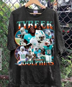 Vintage 90s Graphic Style Tyreek Hill T-Shirt - Tyreek Hill Hoodie - Retro American Football Tee For Man and Woman