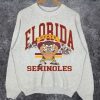 Vintage Florida Football Sweatshirt  T-Shirt  Hoodies, Vintage Florida Football Shirt, Collage shirt, FSU Shirt