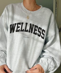 Wellness shirt mental health wellness crewneck sporty sweatshirt insipirational shirt mental health shirt vintage