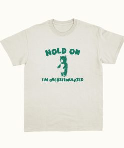 Hold On I'm Overstimulated - Unisex T Shirt