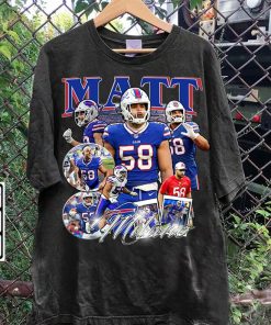 Vintage 90s Graphic Style Matt Milano T-Shirt - Matt Milano Sweatshirt - Retro American Football Tee For Man and Woman