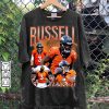 Vintage 90s Graphic Style Russell Wilson T-Shirt - Russell Wilson Hoodie - Retro American Football Tee For Man and Woman