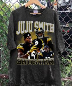 Vintage 90s Graphic Style JuJu Smith-Schuster T-Shirt - JuJu Smith-Schuster Hoodie - American Football Tee For Man and