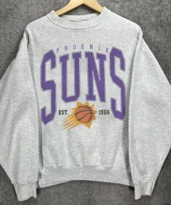 Vintage Phoenix Sun Basketball T Shirt, Retro Phoenix Basketball Sweatshirt, Suns Hoodie Gift for men women