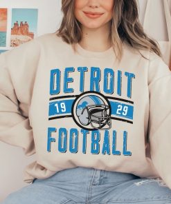 Vintage Detroit Football Crewneck Sweatshirt / T-Shirt, Lions Sweatshirt, Lion Football Shirt