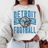 Vintage Detroit Football Crewneck Sweatshirt / T-Shirt, Lions Sweatshirt, Lion Football Shirt