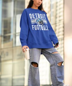 Vintage Detroit Football Crewneck Sweatshirt / T-Shirt, Lions Sweatshirt, Lion Football Shirt