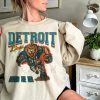 Detroit Football Sweatshirt/ Lions Football Crewneck/ Bootleg Detroit Football Shirt/ Detroit Sports Sweatshirt/ Detroit