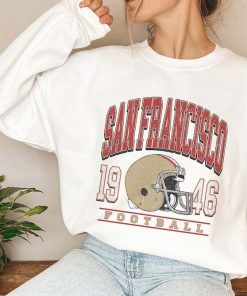 Vintage San Francisco Football Sweatshirt SF Football Crewneck Retro Niners Sweatshirt