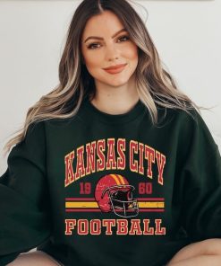 Retro Style Kansas City Football Sweatshirt, Vintage Style Kansas City Fan Gift