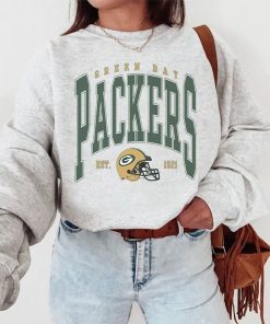 Vintage Green Bay Football Sweatshirt , Retro Vintage Style Unisex Tshirt Packers Fan Gift, Green Bay Football