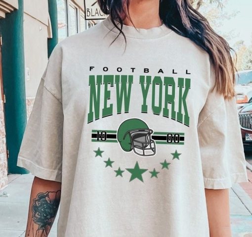 New York Football Sweatshirt, Vintage Style New York Football Crewneck, Football Sweatshirt, Sunday Football Hoodie