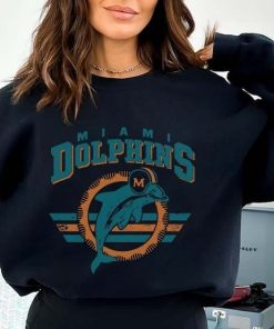 Vintage Miami Football Crewneck Sweatshirt, Dolphin Sweatshirt , Retro Miami Sweatshirt, Dolphin Gift