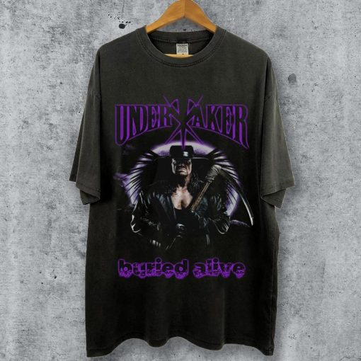 The Undertaker Vintage 90s Graphic T-Shirt, The Undertaker Sweatshirt