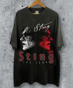 Limited Sting Vintage 90s Graphic TShirt, Steve Borden T-shirt