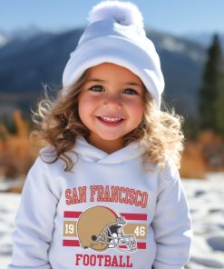 Kids San Francisco Football Youth Sweatshirt, San Francisco Football Youth T Shirt, SF Football Hoodie for kids