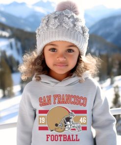 Kids San Francisco Football Youth Sweatshirt, San Francisco Football Youth T Shirt, SF Football Hoodie for kids