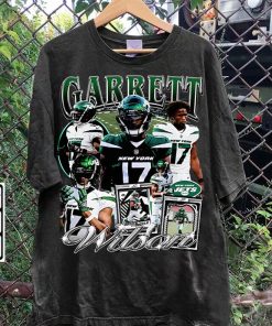 Vintage 90s Graphic Style Garrett Wilson T-Shirt - Garrett Wilson Football TShirt - American Football Tee For Man and