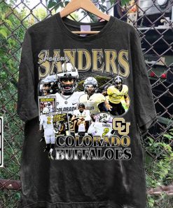 Vintage 90s Graphic Style Shedeur Sanders T-Shirt - Shedeur Sanders Football TShirt - American Football Tee For Man and