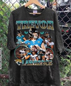 Vintage 90s Graphic Style Trevor Lawrence T-Shirt - Trevor Lawrence Football TShirt - American Football Tee For Man and