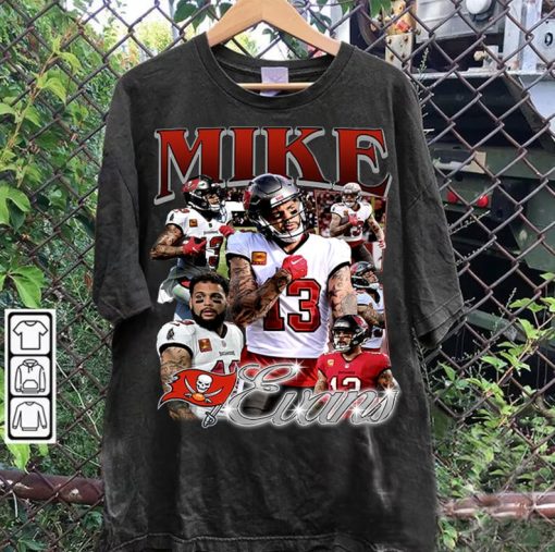 Vintage 90s Graphic Style Mike Evans T-Shirt - Mike Evans Football TShirt - American Football Tee For Man and Woman