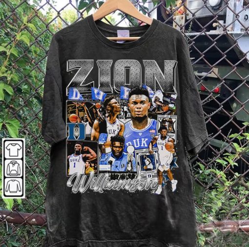 Vintage 90s Graphic Style Zion Williamson Shirt - Zion Williamson Sweatshirt - Zion Williamson Vintage Tee For Man and