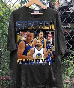 Vintage 90s Graphic Style Stephen Curry Shirt - Stephen Curry Basketball Tee - Stephen Curry Vintage Tee For Man and