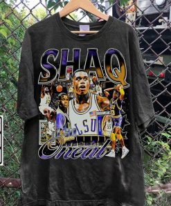 Vintage 90s Graphic Style Shaquille O'Neal Shirt - Shaq Basketball T-Shirt - The Diesel Vintage Tee For Man and Woman