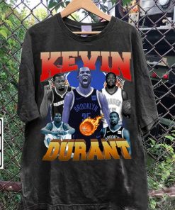 Vintage 90s Graphic Style Kevin Durant Shirt - Kevin Durant Basketball T-Shirt - Kevin Durant Vintage Tee For Man and