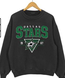 Retro Dallas Stars Shirt, Crewneck Dallas Stars Sweatshirt, Jersey Hockey Gift For fan