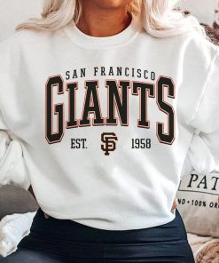 Vintage San Francisco Giants Sweatshirt, San Francisco Baseball Hoodie, Vintage Baseball Fan Shirt