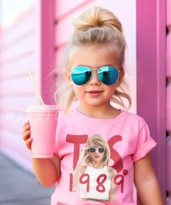 Kid Taylor Eras Tour 1989 Youth Shirt, Youth Taylor Merch, Swiftie Merch For Kid, The Eras Tour Kid Youth Crewneck