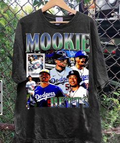 Vintage 90s Graphic Style Mookie Betts TShirt - Mookie Betts Sweatshirt - Retro American Baseball Tee For Man and Woman