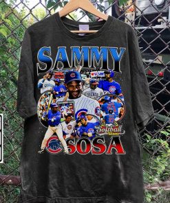 Vintage 90s Graphic Style Sammy Sosa TShirt - Sammy Sosa Sweatshirt - Retro American Baseball Tee For Man and Woman