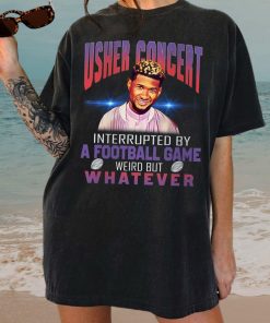 Usher SuperBowl 2024 Shirt, Halftime Show Party Usher Concert Sweatshirt, Usher 2024 SuperBowl Sunday Game Hoodie