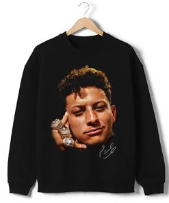 Patrick Mahomes Sweatshirt Superbowl Champ 3 Rings Greatest Of All Time GOAT Sweatshirt