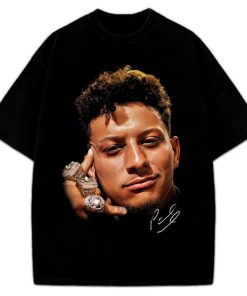 Patrick Mahomes T-Shirt Superbowl Champ 3 Rings Greatest Of All Time GOAT T-Shirt