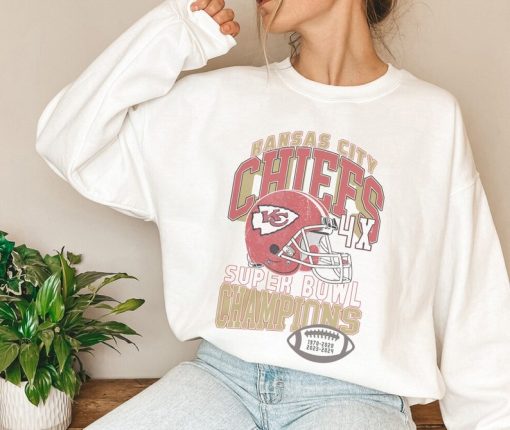 Retro Kansas City SuperBowl Champions Shirt, Kansas City Football Sweatshirt