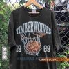 Minnesota Basketball Vintage Shirt, Timberwolves 90s Basketball Graphic Tee Sweatshirt