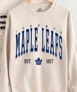 Toronto Hockey Vintage Style Crewneck gifts for hockey fans, college sweatshirts, and Toronto Maple Leafs sweatshirts