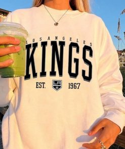 Retro Los Angeles Kings Sweatshirt, Los Angeles Crewneck, Los Angeles Sweatshirt, College Sweatshirt, Hockey Fan Gifts